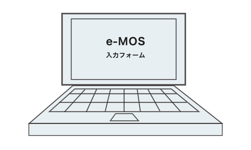 ノートパソコン e-MOS